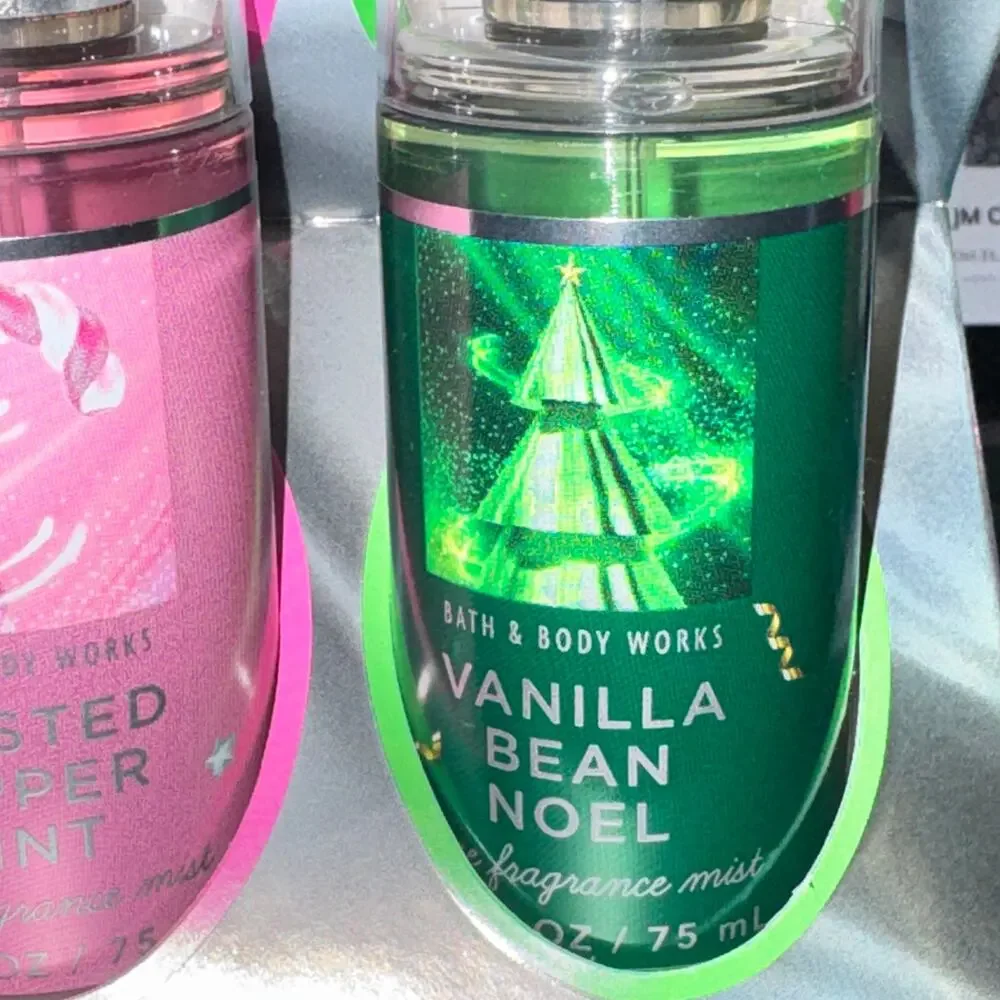 Bath Body Works Holiday Favorites Fragrance Sampler Apple Peppermint Vanilla New
